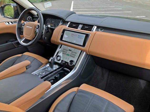 5년 만에 부분 변경(페이스 리프트)된 ‘뉴 레인지로버 스포츠’ / 사진=박상재 기자