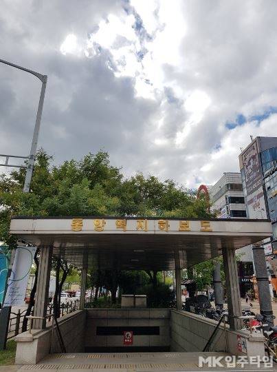 안산 중앙역 지하철 출구