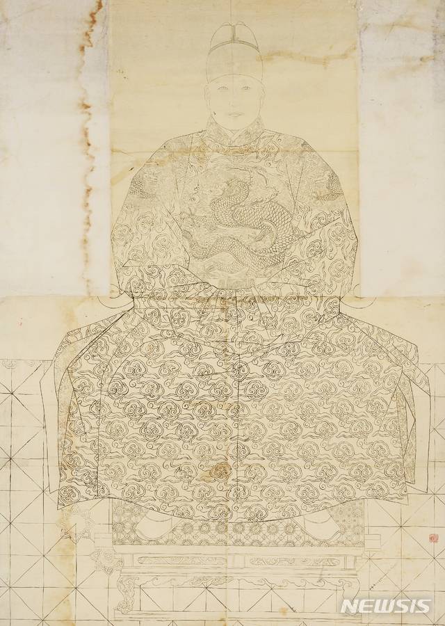 세조 어진 초본, 김은호, 1935