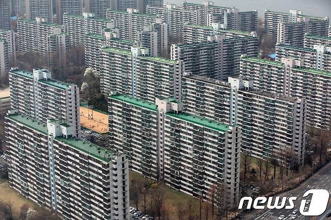 서울의 재건축 추진 단지© News1 구윤성 기자