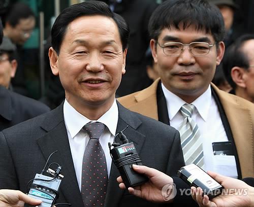 2011년 2월 무죄를 선고받은 김상곤 당시 경기도교육감