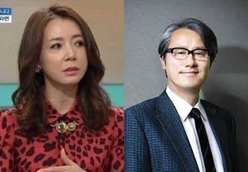 김혜영(왼쪽), 김태섭 회장. 사진 | 바른전자, SBS 방송화면 캡처