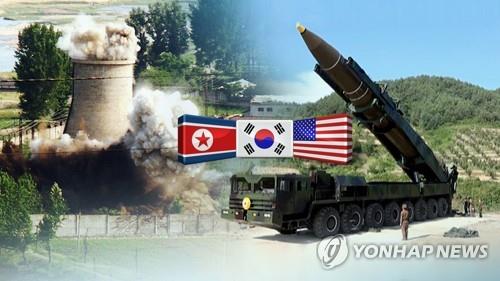 북한이 핵과 미사일 발사를 중단한 지 1년 (CG)
