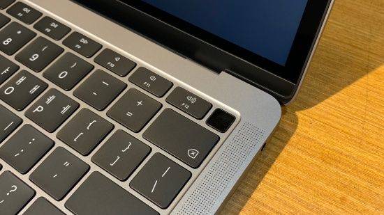 터치ID로 로그온 비밀번호를 대신할 수 있다. (사진=지디넷코리아)