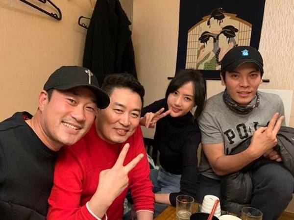 봉중근 정찬우 이선정 김성오 / 사진=이선정 인스타그램
