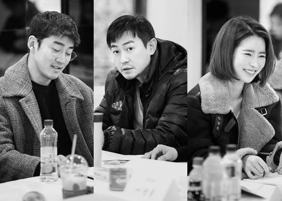 영화 '유체이탈자'에 출연하는 배우 윤계상, 박용우, 임지연(왼쪽부터) /사진제공=키위미디어그룹