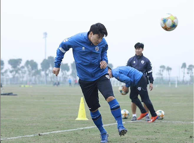 ▲ 베트남전에 부상을 당한 주민규 ⓒ울산현대