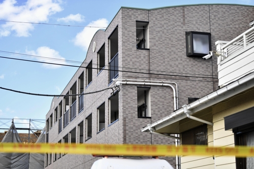 미아 양이 부친으로부터 폭행을 당해 숨진 일본 지바(千葉)의 자택 [교도=연합뉴스 자료사진]