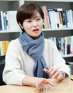 '제3회 한국과학문학상' 중단편 부문에서 소설 '소년시절'로 가작에 당선된 길상효 작가. /사진=김창현 기자