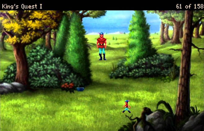 (확연히 바뀐 킹스퀘스트 리메이크)