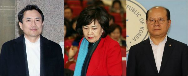 5·18 망언 논란을 일으킨 (왼쪽부터) 김진태, 김순례, 이종명 의원. (사진=연합뉴스 제공)