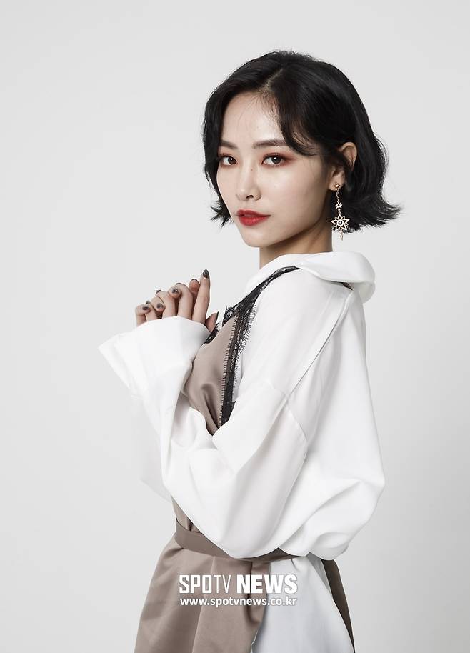 ▲ 중국 걸그룹 세븐센세스 쉬쟈치는 단발여신으로 불린다. 한희재 기자 hhj@spotvnews.co.kr