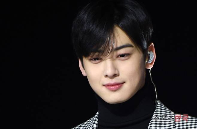 3.1운동 100주년 One K 콘서트에 참석한 아스트로 차은우. 사진=조은정 기자 new@hankooki.com