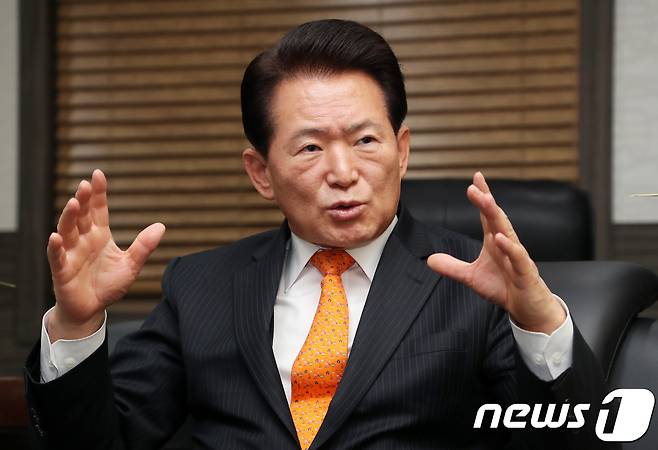 김한표 자유한국당 의원 © News1 여주연 기자