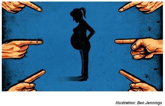 'POLICING PREGNANCY: WHO SHOULD BE A MOTHER?' 컨퍼런스 포스터 이미지. 사진은 기사 사례와 관련이 없음.