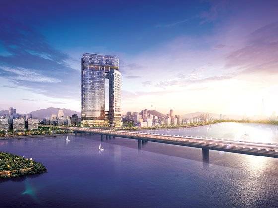 리버뷰 나루 하우스 조감도.