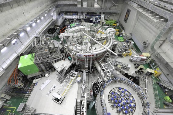초전도핵융합연구장치 KSTAR 모습. 사진=핵융합연구소
