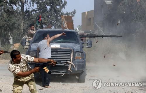 리비아 정부군의 반격작전 [AFP=연합뉴스]