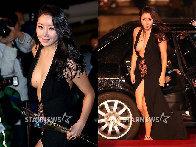 하나경 청룡영화제. /사진=스타뉴스