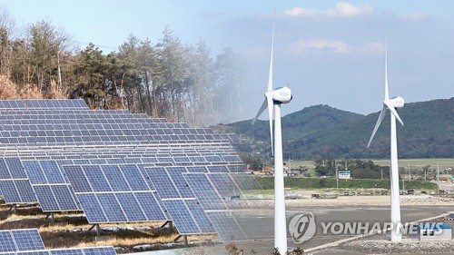 2040년 재생에너지 비중 최대 35%까지 확대 (CG) [연합뉴스TV 제공]