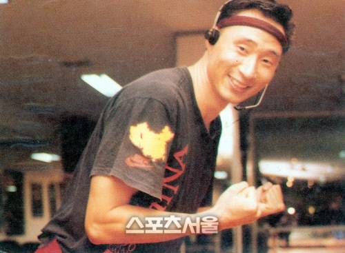 에어로빅 강사 시절 장재근 서울시청 감독. (스포츠서울DB)