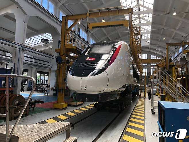 비샤임 차량정비기지 내부 전경© 뉴스1