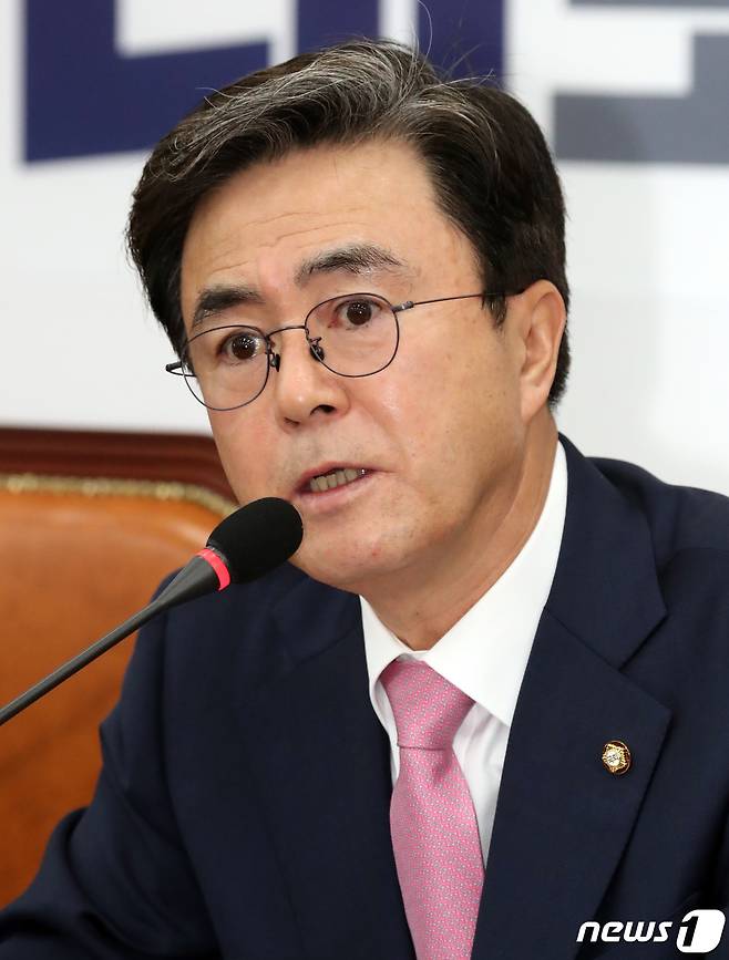 김태흠 자유한국당 의원  2019.3.14/뉴스1 © News1 김명섭 기자