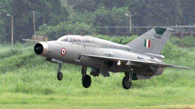 인도 공군의 미그-21 전투기. 로이터 연합뉴스 자료사진