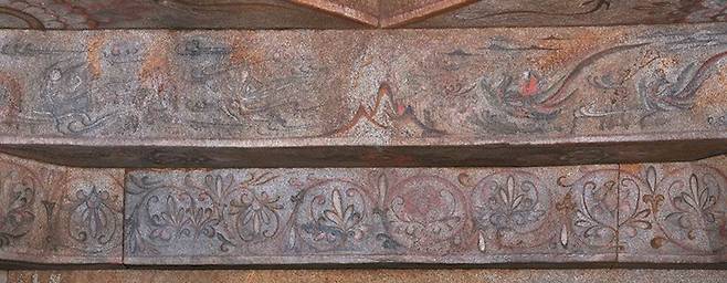 강서대묘 새를 탄 선인