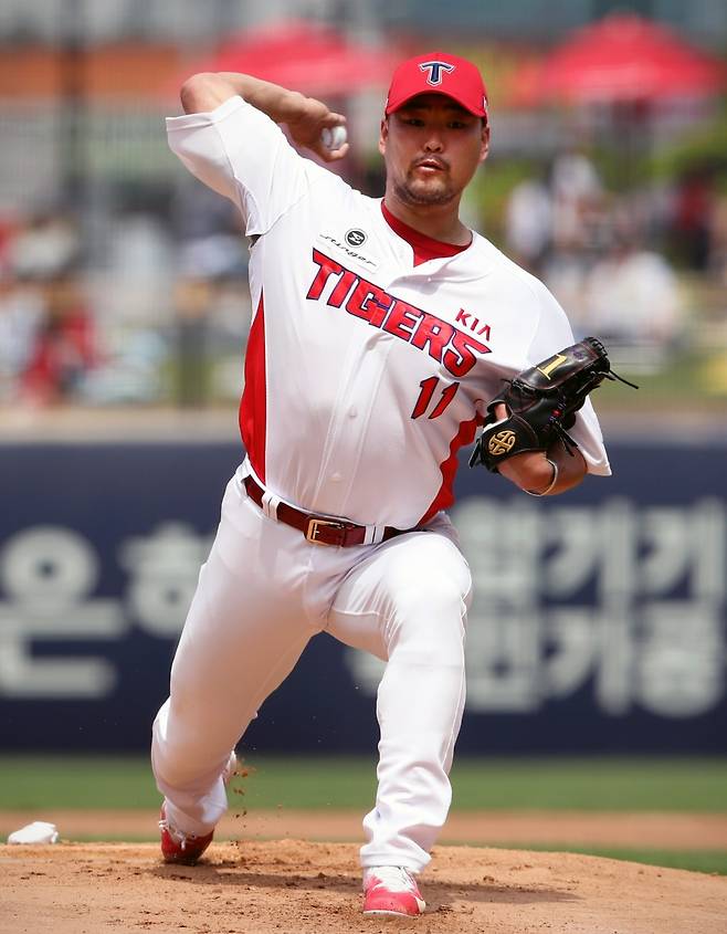 ▲ 김진우. ⓒKIA 타이거즈