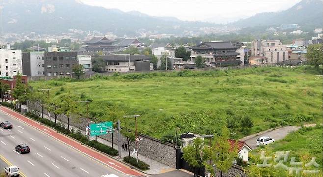 경복궁 옆 옛 미국대사관 직원 숙소가 있던 부지 자료사진. (사진=박종민 기자)