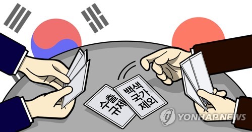 일본, 대 한국 '2차 보복' 카드 (PG) [권도윤 제작] 일러스트