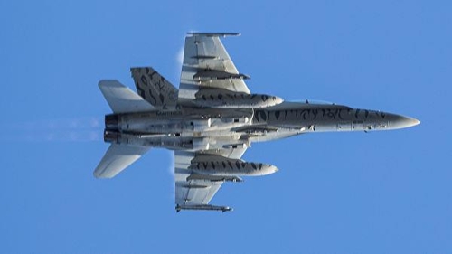나토군 F-18 전투기 [리아노보스티=연합뉴스]