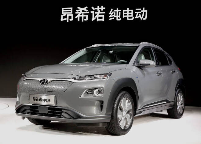 베이징현대가 출시할 소형 스포츠유틸리티차량(SUV)형 전기차 엔씨노 EV.