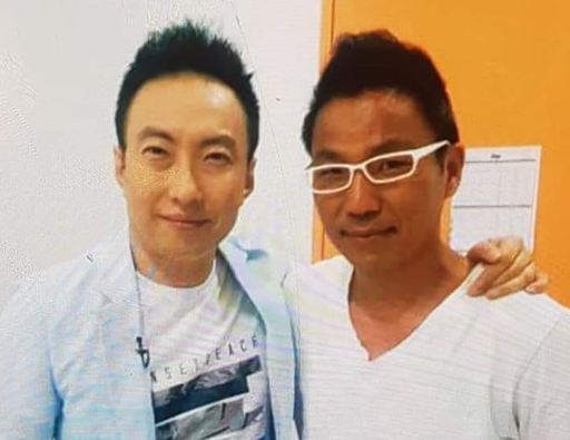 방송인 박명수(왼쪽)와 김철민.