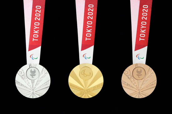 욱일기 문양을 연상케 한다는 논란이 불거진 2020 도쿄 패럴림픽 메달[사진=도쿄올림픽·패럴림픽 조직위원회 홈페이지]