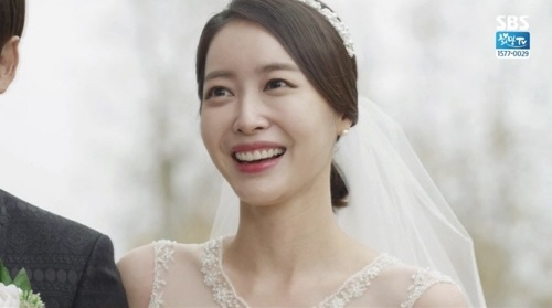왕지혜 결혼. /사진=미녀의 탄생 방송캡처