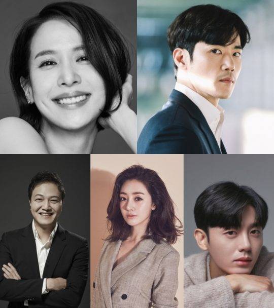 배우 조여정(왼쪽위부터 시계방향), 김강우, 이지훈, 오나라, 정웅인./사진=각 소속사 제공