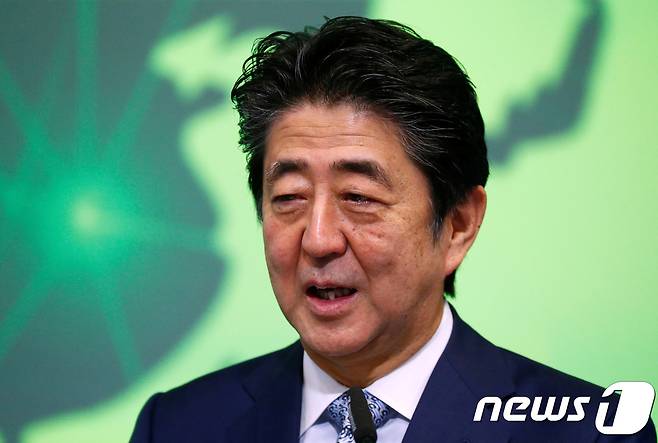 아베 신조 일본 총리 <자료사진> © 로이터=뉴스1