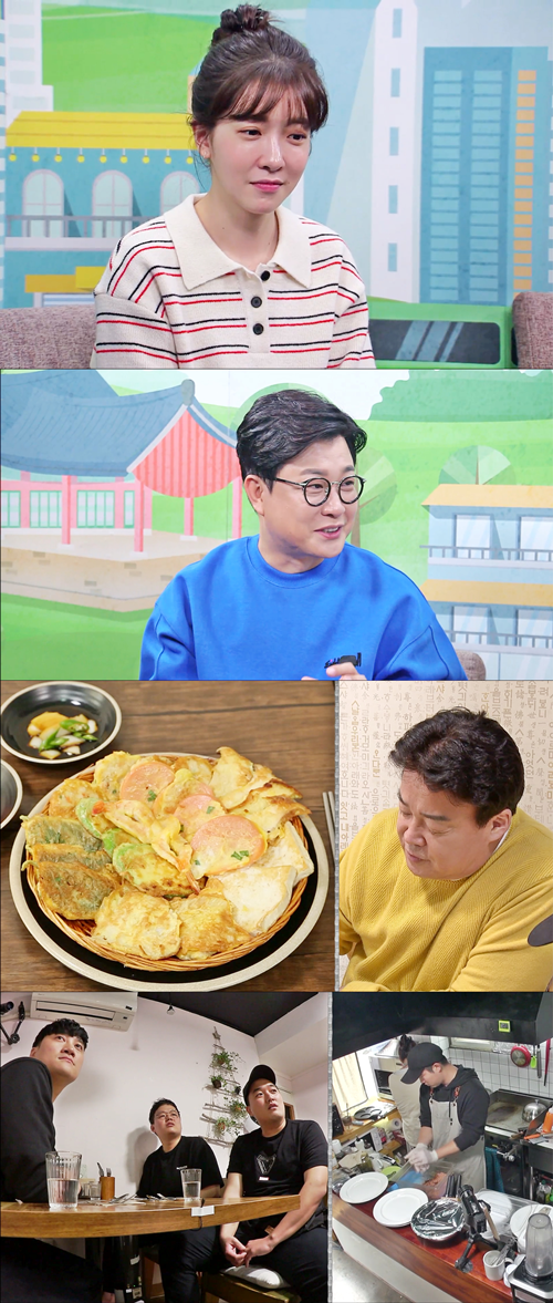 ‘백종원의 골목식당’ 정인선 먹방 사진=SBS ‘백종원의 골목식당’