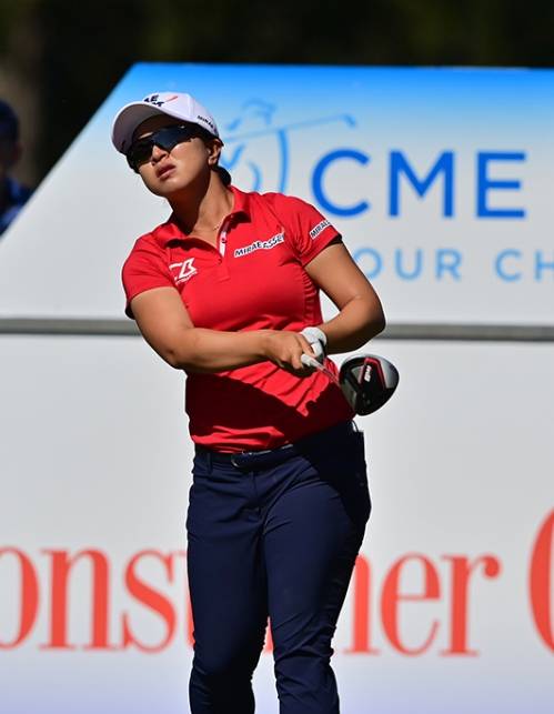 LPGA 투어 2019시즌 최종전 CME 그룹 투어 챔피언십에서 우승을 차지한 골프선수 김세영 프로. 사진제공=Gabe Roux/LPGA