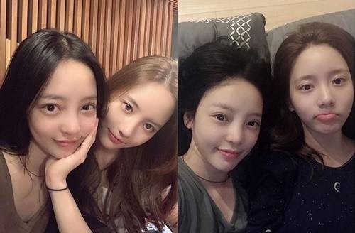 한서희가 25일 자신의 인스타그램에 안타깝게 세상을 떠난 구하라를 추모하며 함께 찍은 사진들을 공개했다./사진=한서희 인스타그램 캡처