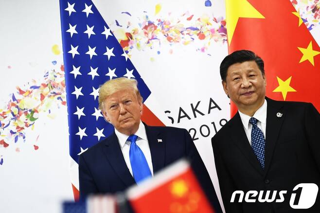 도널드 트럼프 미국 대통령(왼쪽)과 시진핑 중국 국가주석. © AFP=뉴스1
