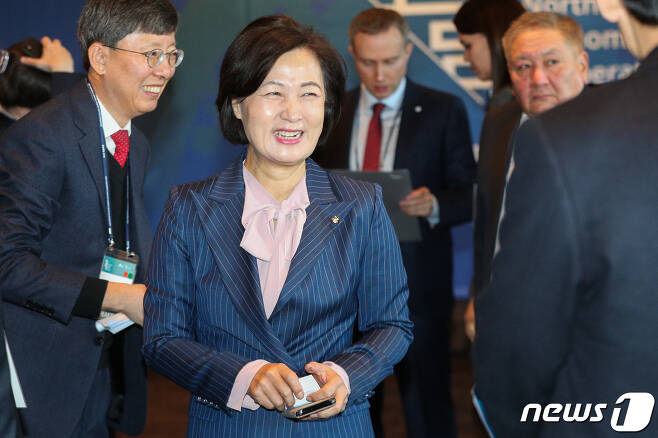 추미애 더불어민주당 의원. /뉴스1 © News1 성동훈 기자