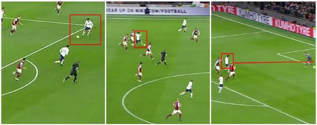 번리 9명의 선수를 제친 손흥민 인생골 화면 캡처=BT스포츠