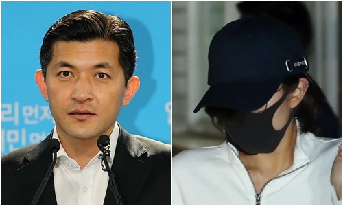 홍정욱 전 의원(왼쪽)과 그의 장녀 홍모(18)양. 연합뉴스