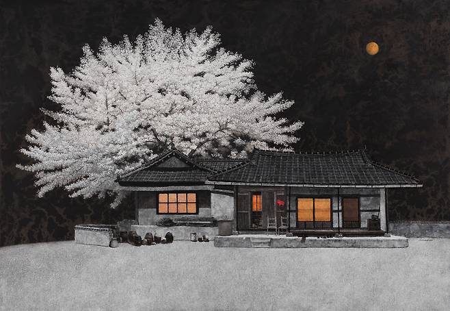 김용일 작 <홍이네 집>