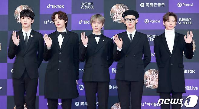 그룹 투모로우바이투게더(TOMORROW X TOGETHER, TXT) © News1