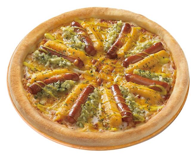 파파존스 피자, '아메리칸 핫도그 피자'