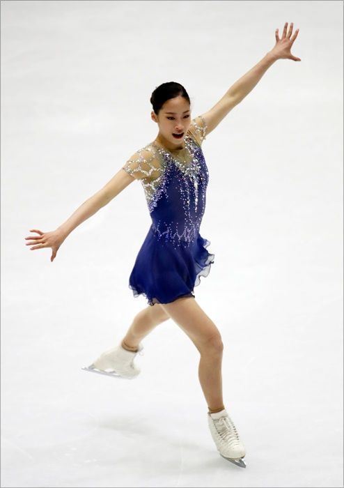 유영이 한국 피겨 역사상 최초로 청소년올림픽대회 금메달 획득했다. ⓒ 뉴시스